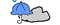 雨時々止む